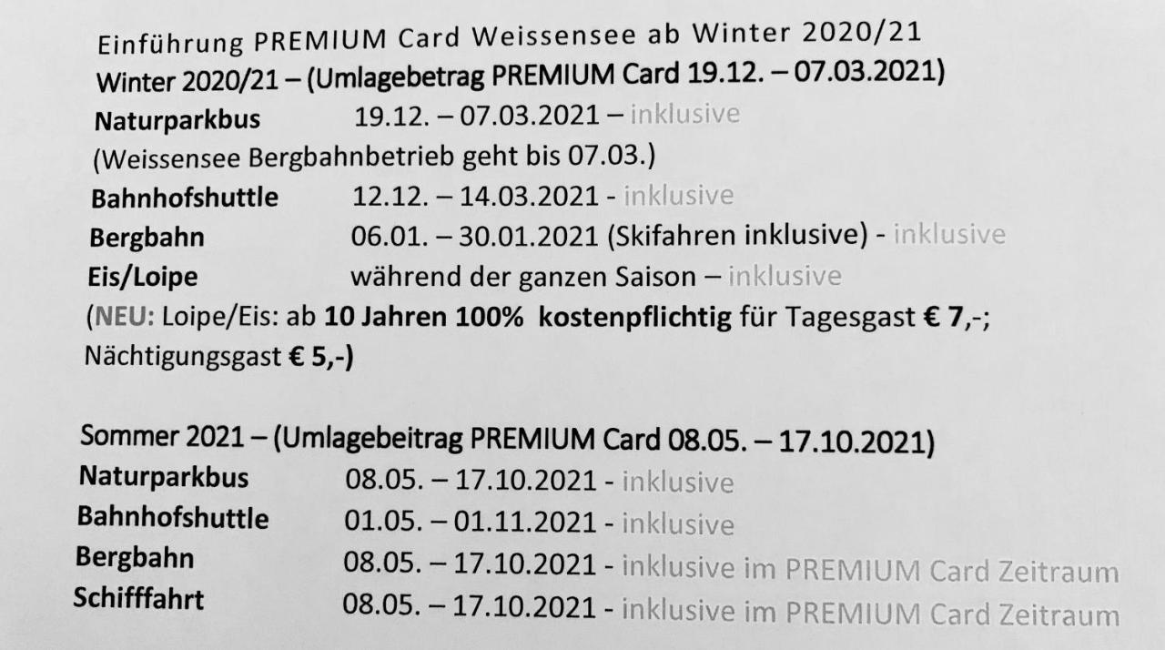 Pension Seeheim Weissensee Exteriér fotografie