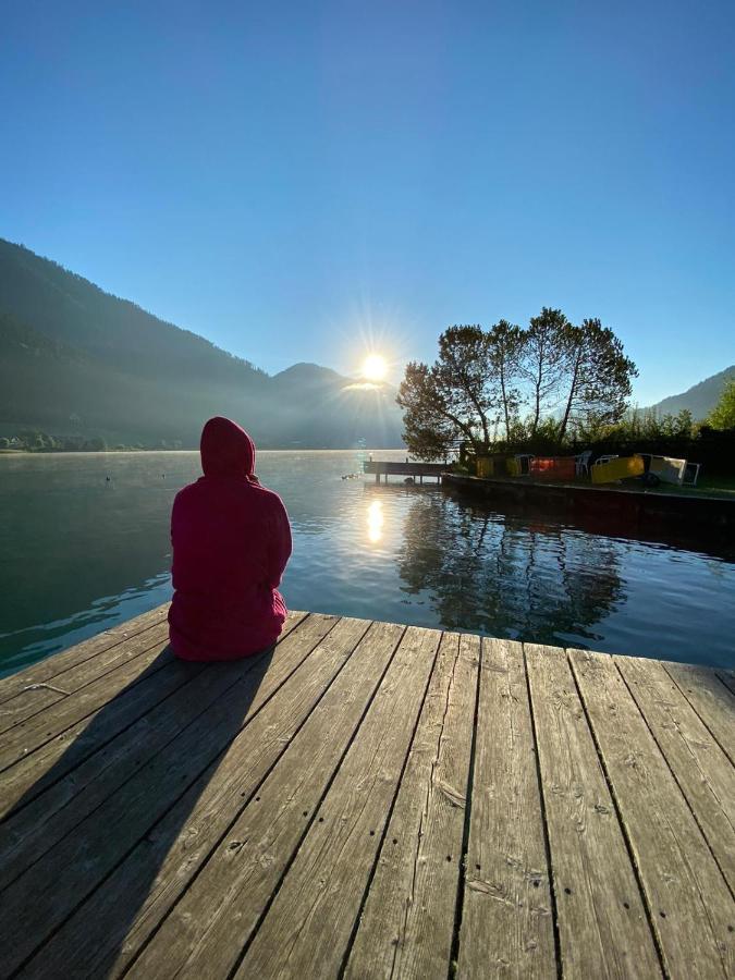 Pension Seeheim Weissensee Exteriér fotografie
