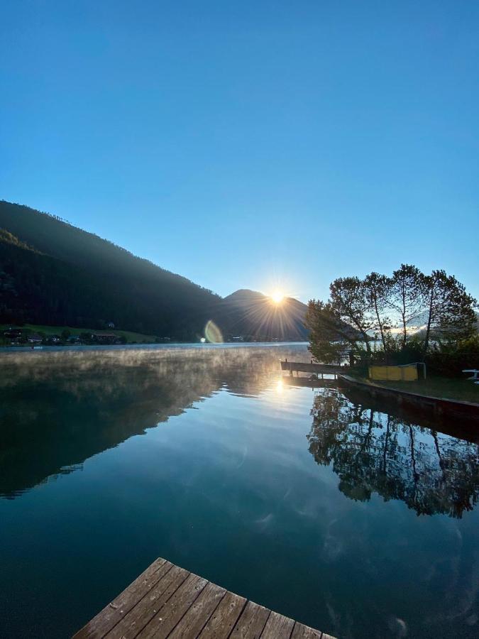 Pension Seeheim Weissensee Exteriér fotografie
